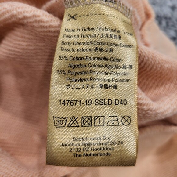 Colour Block Scotch and Soda Hoodie Women's Size XL - Picture 4 of 7